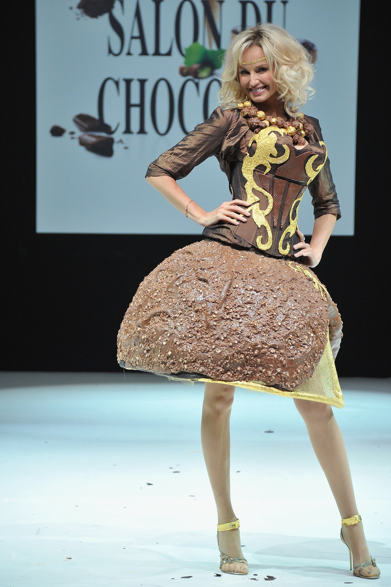 Illustration for article titled This is insane. These clothes are all made of chocolate.